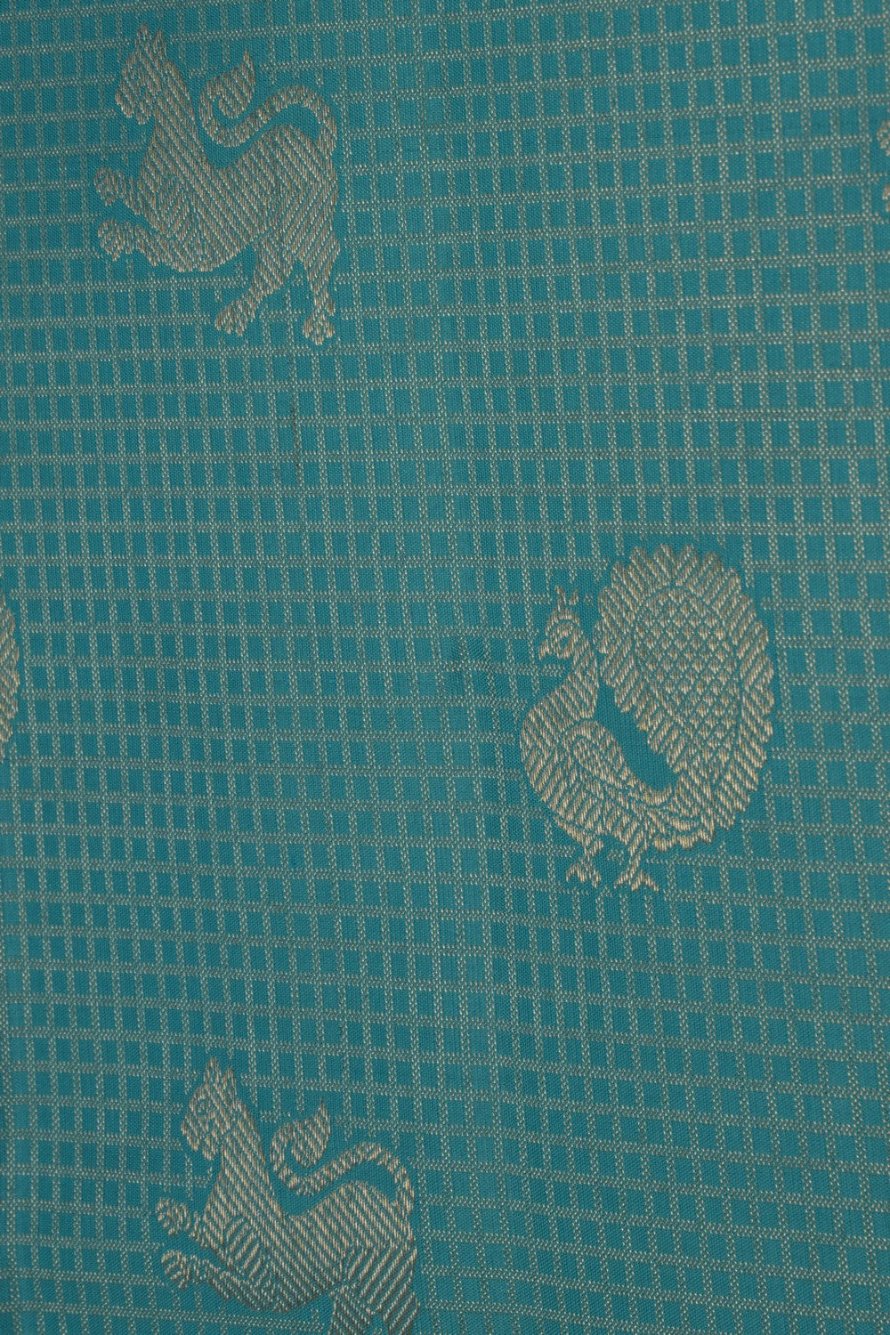 Kanchipattu Brocade Sky Blue Saree