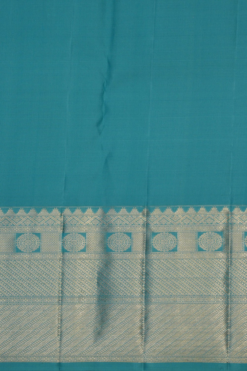 Kanchipattu Brocade Sky Blue Saree