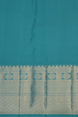 Image of Kanchipattu Brocade Sky Blue Saree