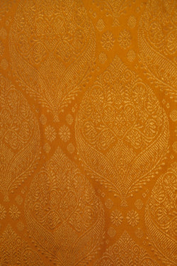 Image of Kanchipattu Brocade Yellow Saree