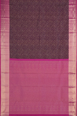 Image of Kanchipattu Brocade Purple Saree