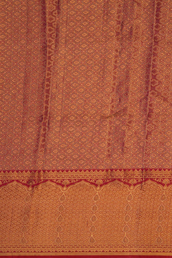 Image of Kanchipattu Brocade Gold Saree