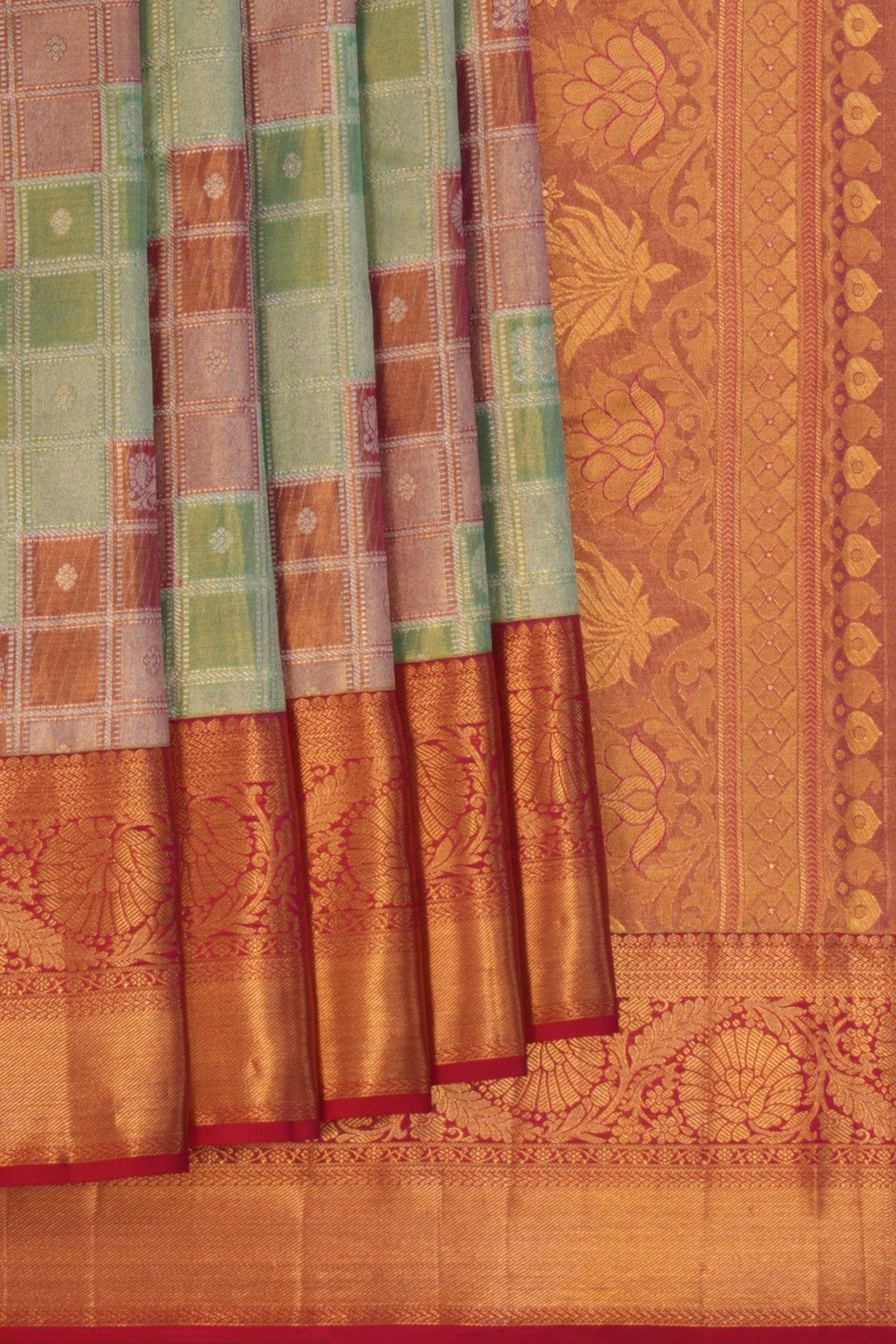 Kanchipattu Tissue Brocade Saree