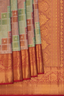 Image of Kanchipattu Tissue Brocade Saree