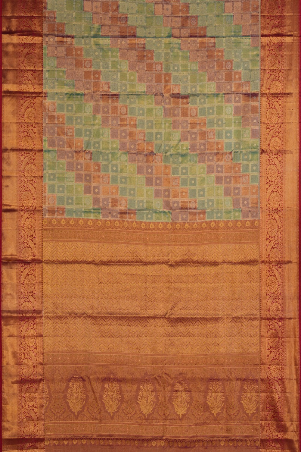 Kanchipattu Tissue Brocade Saree