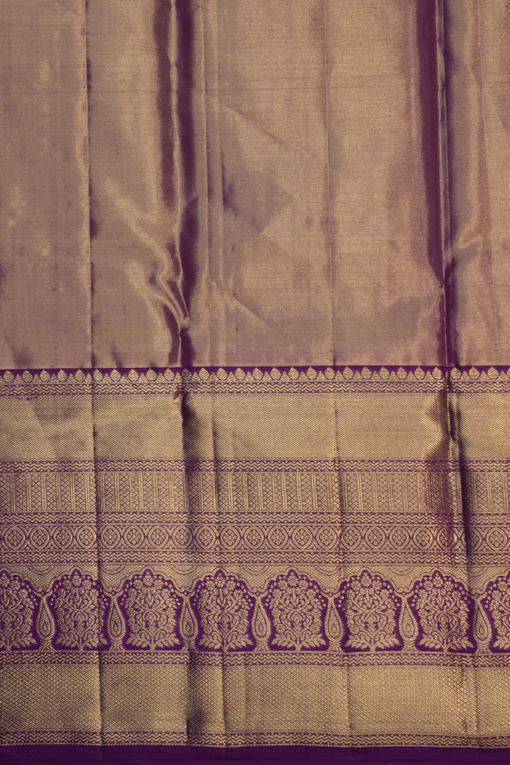 Kanchipattu Tissue Brocade Green Saree