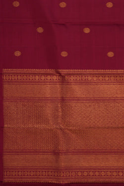 Image of Kanchi Pattu Plum Pink Dupatta