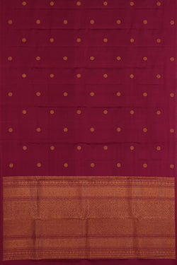 Image of Kanchi Pattu Plum Pink Dupatta
