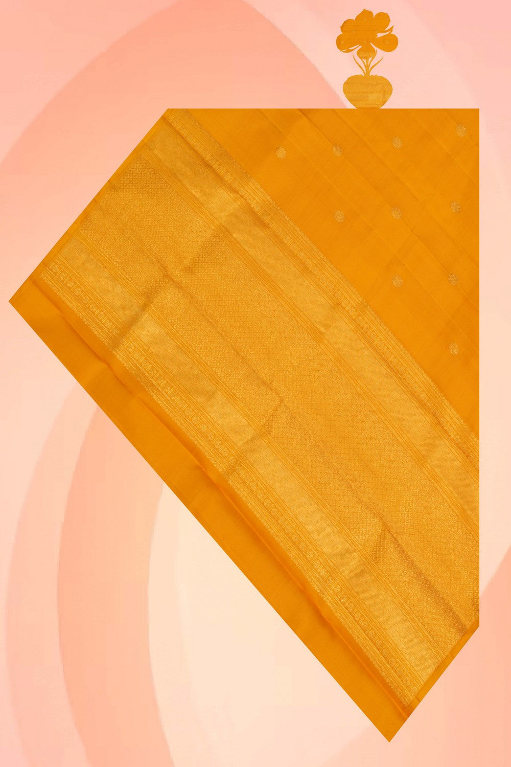 Kanchi Pattu Yellow Dupatta