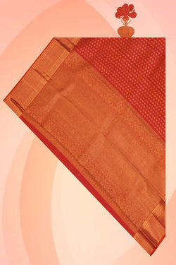 Image of Kanchipattu Orange Dupatta