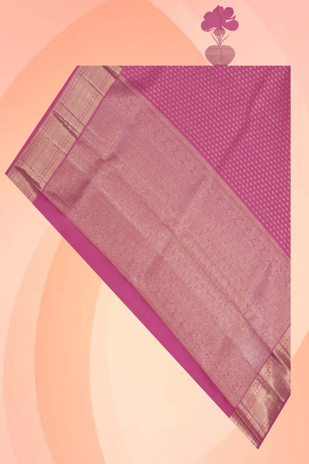 Image of Kanchipattu Pink Dupatta