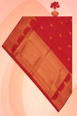 Image of Kanchi Pattu Red Dupatta