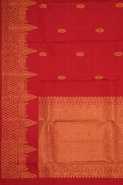 Image of Kanchi Pattu Red Dupatta