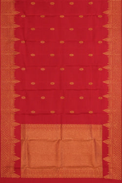 Image of Kanchi Pattu Red Dupatta