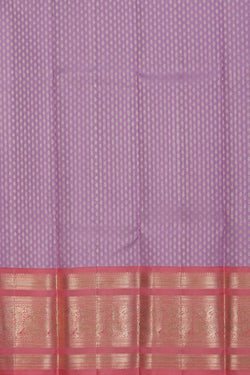 Image of Kanchipattu Pavada Pink Unstitched Set