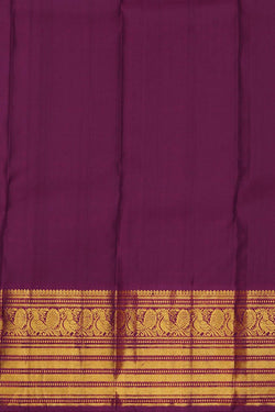 Image of Kanchipattu Pavada Sea Green Unstitched Set