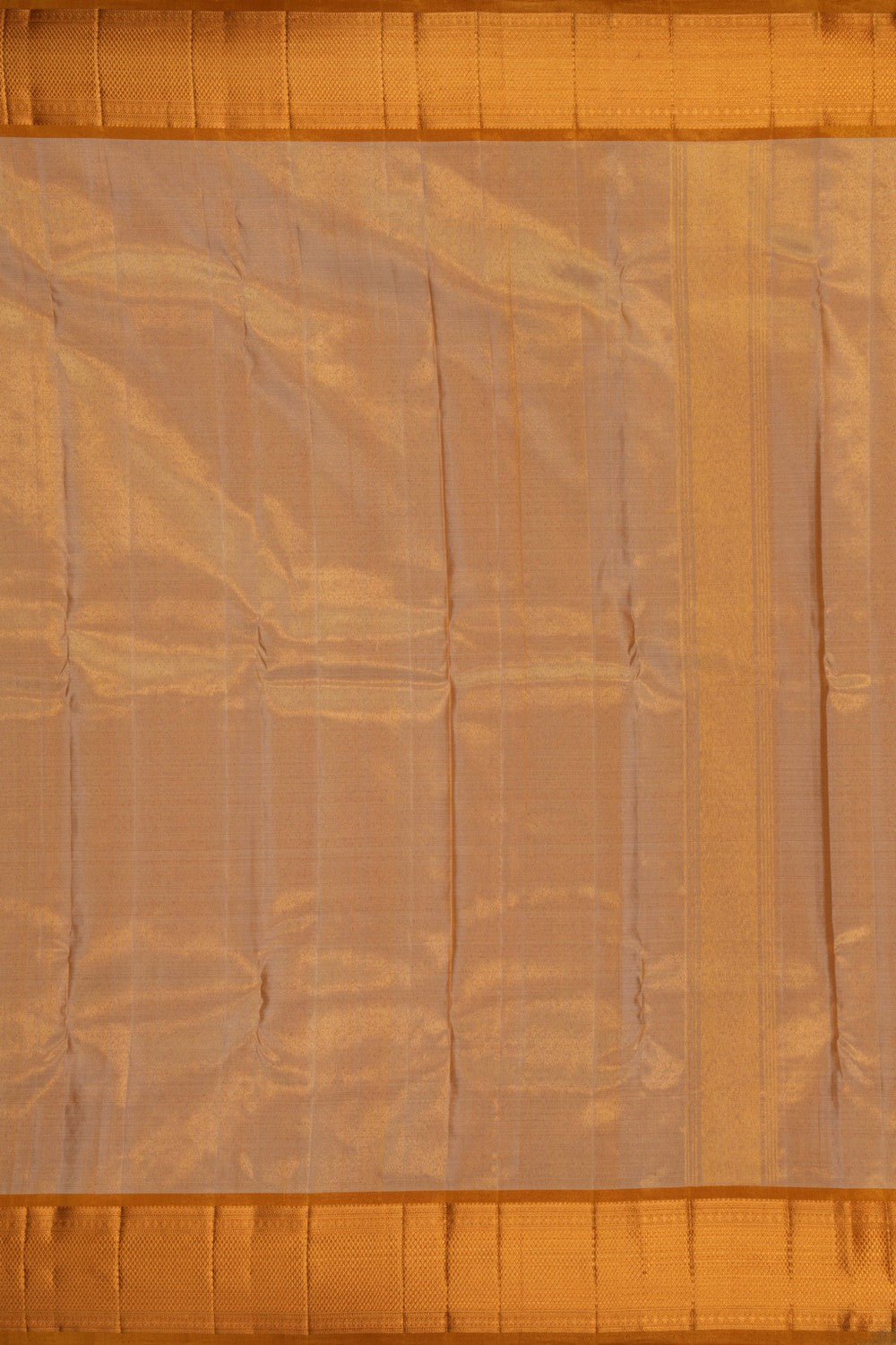 Image of Kanchi Silk Off-White Dhoti With Kanduva (8 X 4)