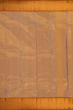 Image of Kanchi Silk Off-White Dhoti With Kanduva (8 X 4)