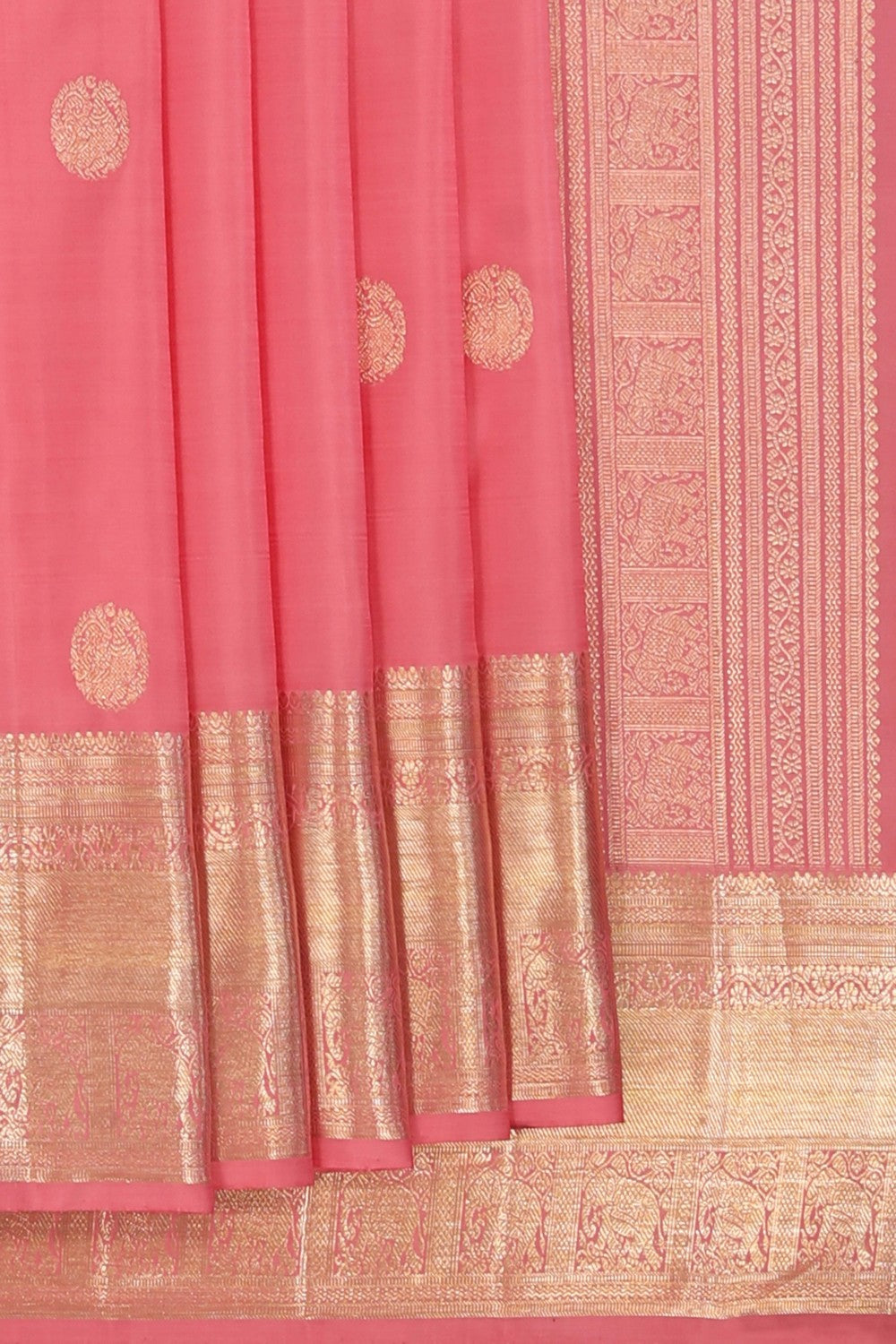 Image of Kanchipattu Pink Saree