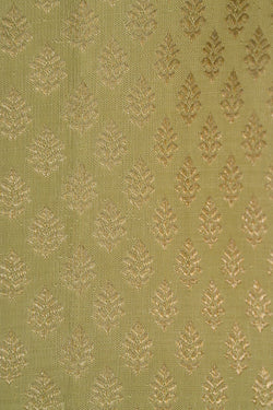 Image of Kanchipattu Brocade Pale Yellow Saree