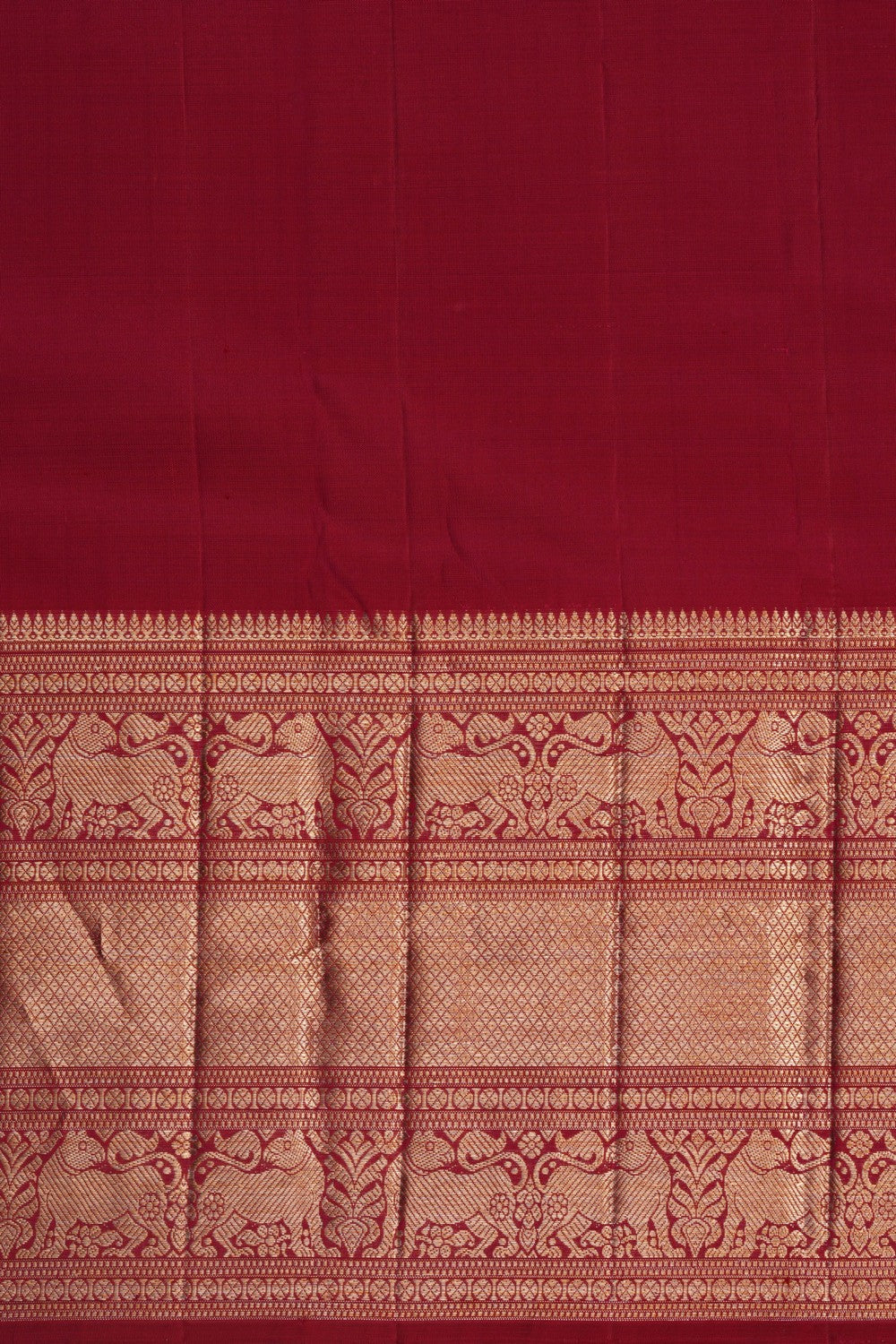 Kanchipattu Brocade Teal Blue Saree