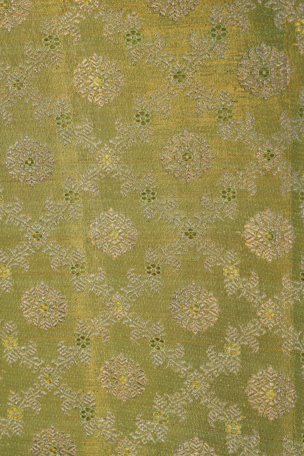 Kanchipattu Brocade Spring Green Saree