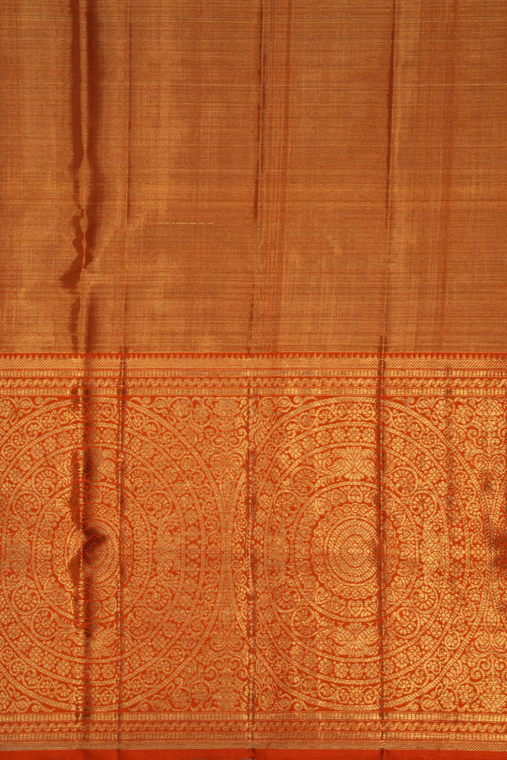 Kanchipattu Tissue Brocade Sea Green Saree