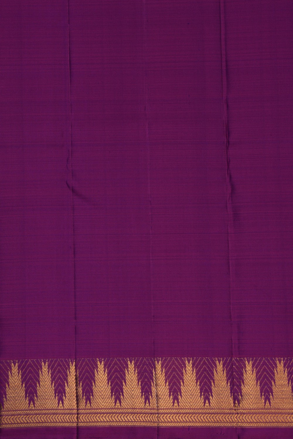 Kanchipattu Purple Saree