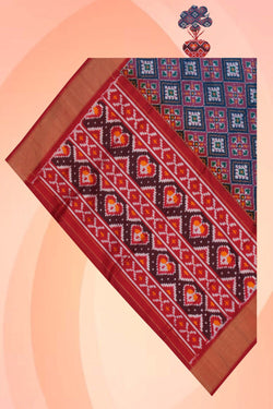 Image of Pochampally Ikat-Woven Dupatta