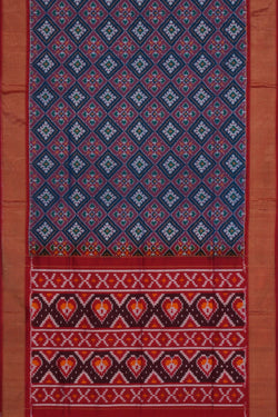 Image of Pochampally Ikat-Woven Dupatta