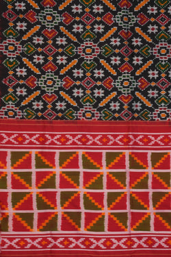 Image of Pochampally Ikat-Woven Dupatta