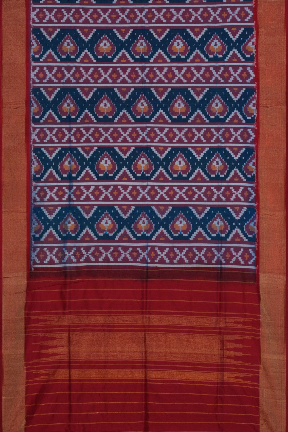 Image of Pochampally Ikat-Woven Dupatta