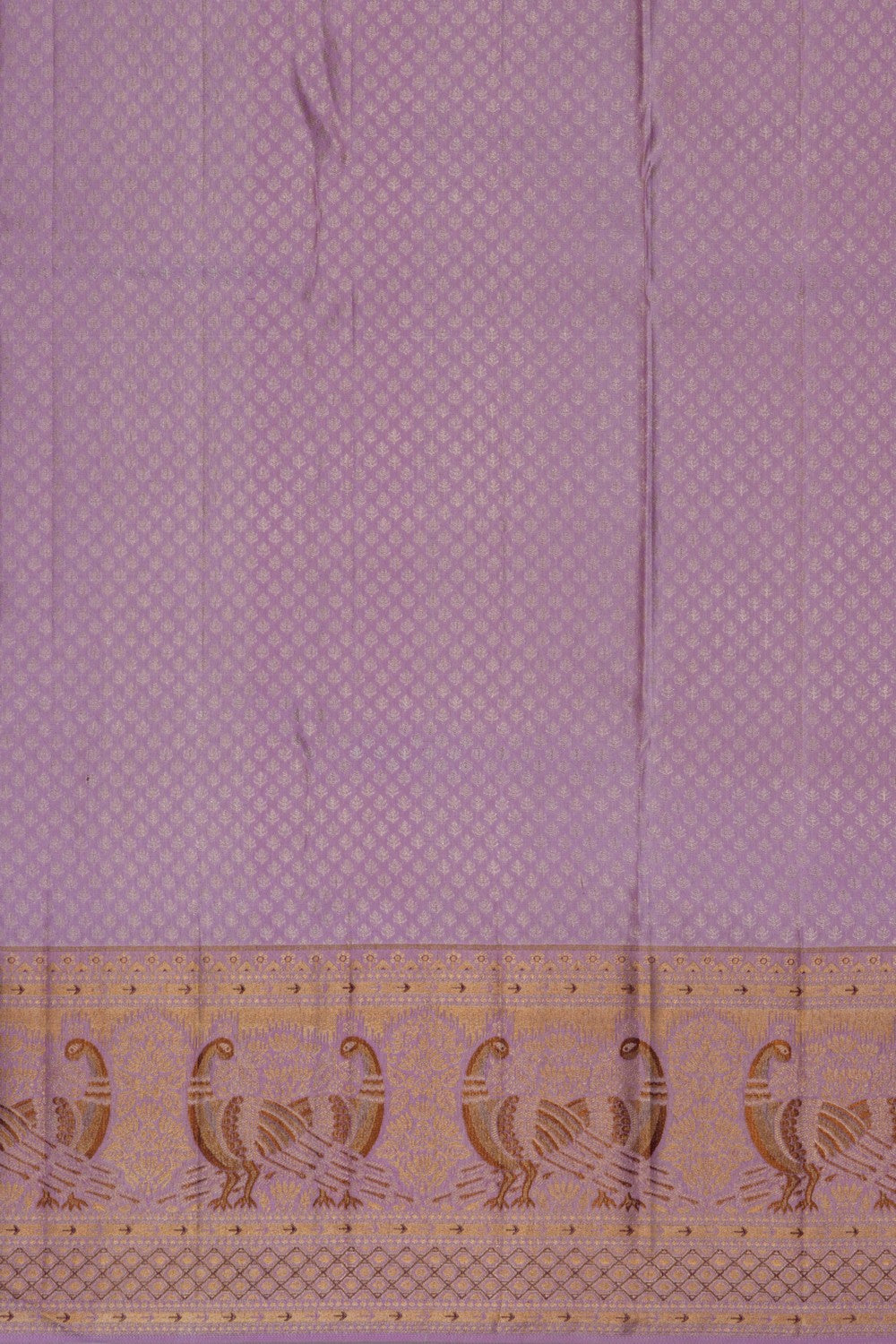 Kanchipattu Tissue Brocade Purple Saree