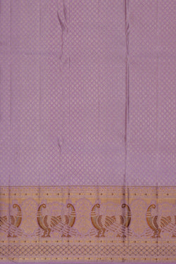 Image of Kanchipattu Tissue Brocade Purple Saree