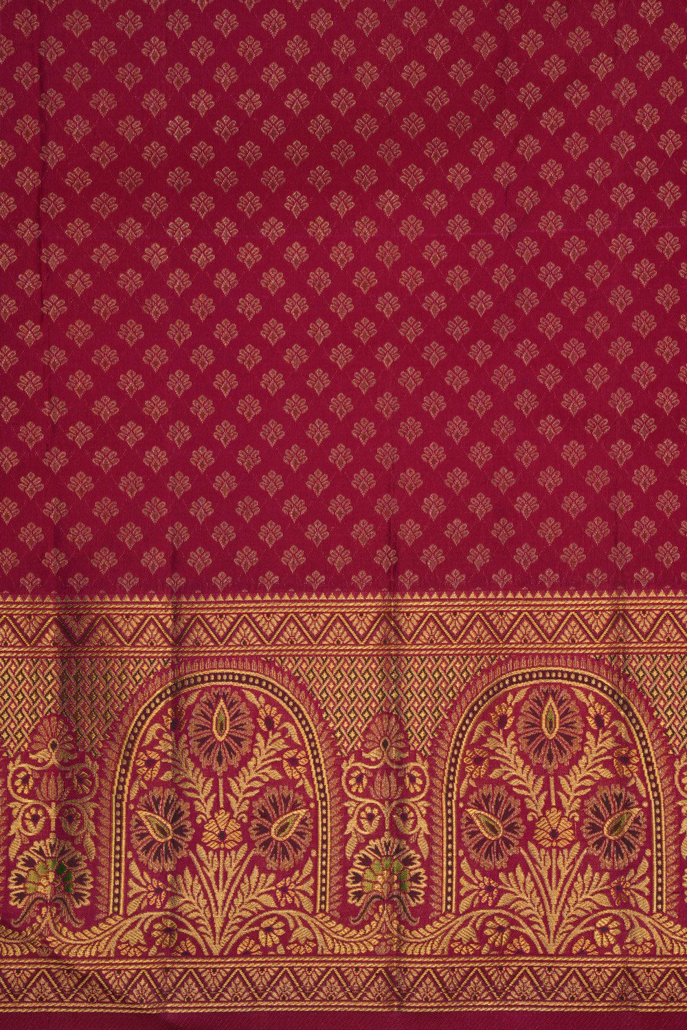 Kanchipattu Brocade Pink Saree