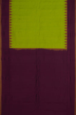 Image of Gadwal Silk Green Saree
