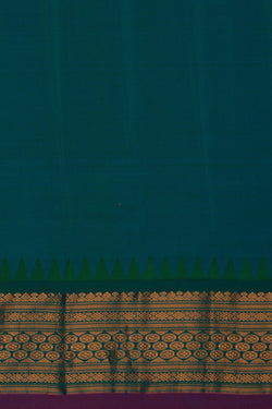 Image of Gadwal Silk Beige Saree