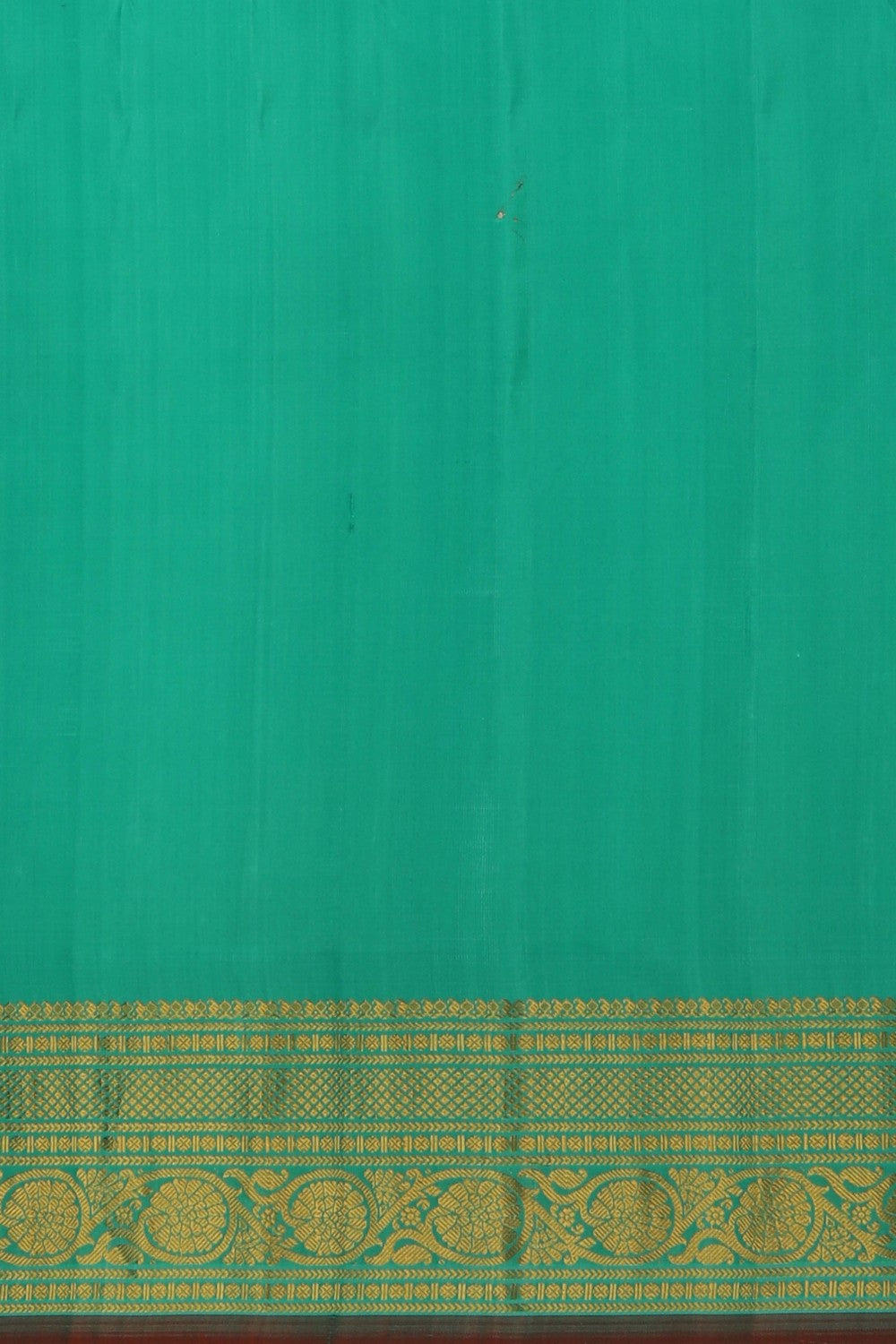 Image of Gadwal Silk Spring Green Saree