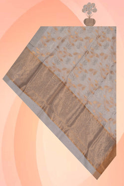Image of Chanderi Off-White Dupatta