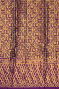 Image of Kanchipattu Tissue Brocade Purple Saree