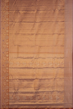 Image of Kanchipattu Tissue Brocade Gold Saree