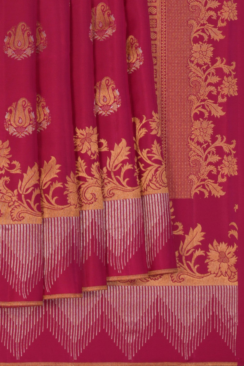 Image of Kanchipattu Pink Saree