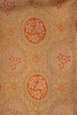 Image of Kanchipattu Tissue Brocade Gold Saree