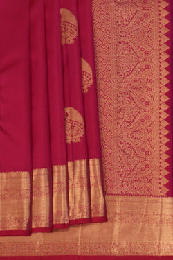 Image of Pink Kanchi Silk Saree