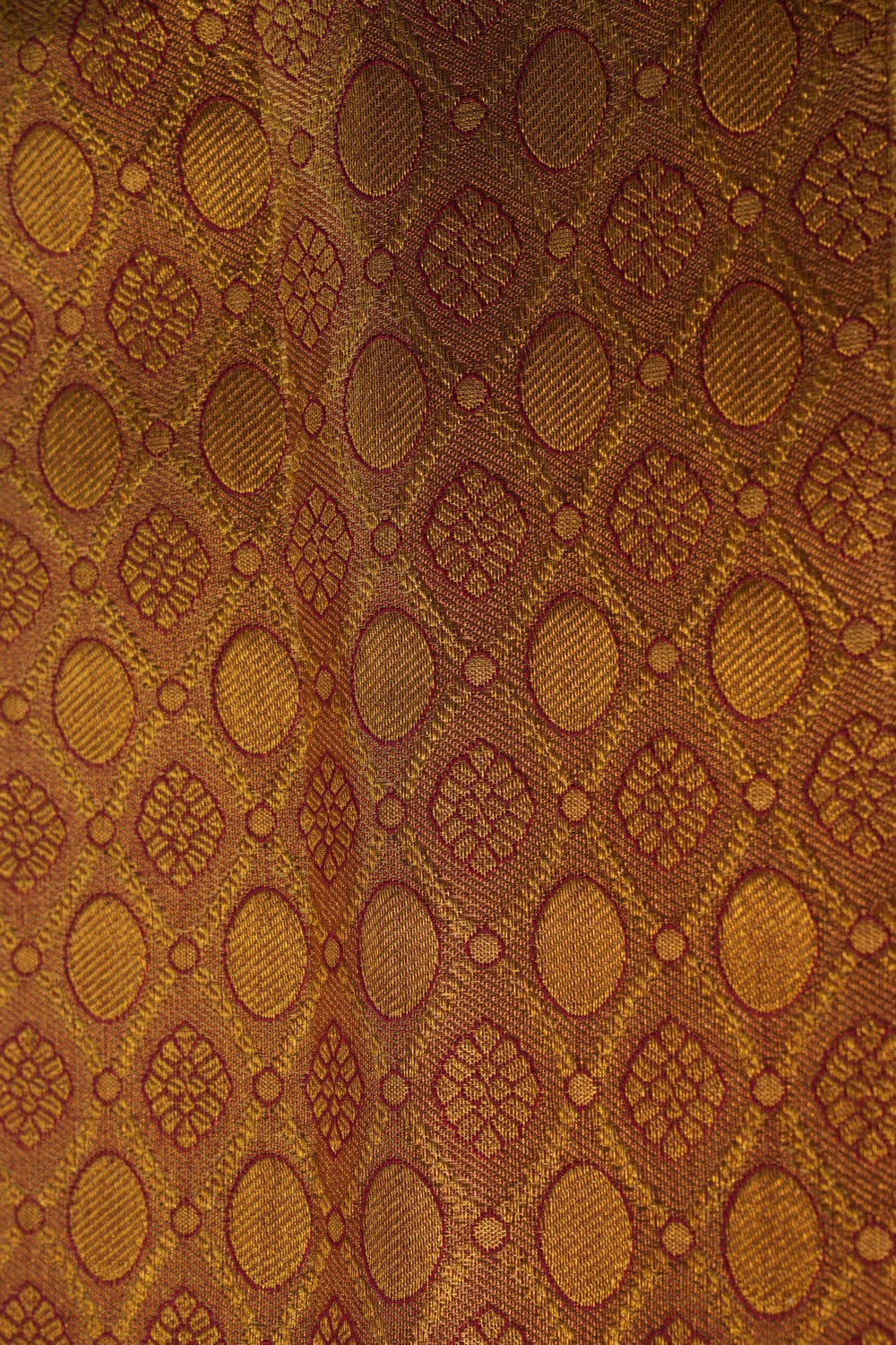 Image of Kanchipattu Gold Tissue Brocade Saree