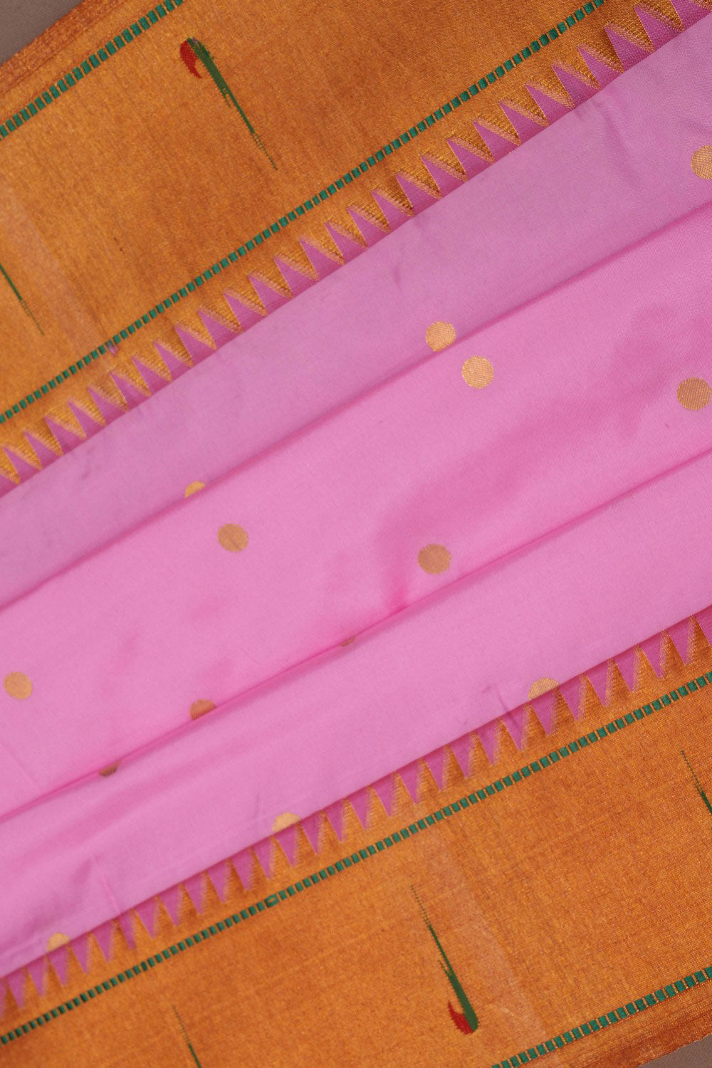 Paithani Pink Saree