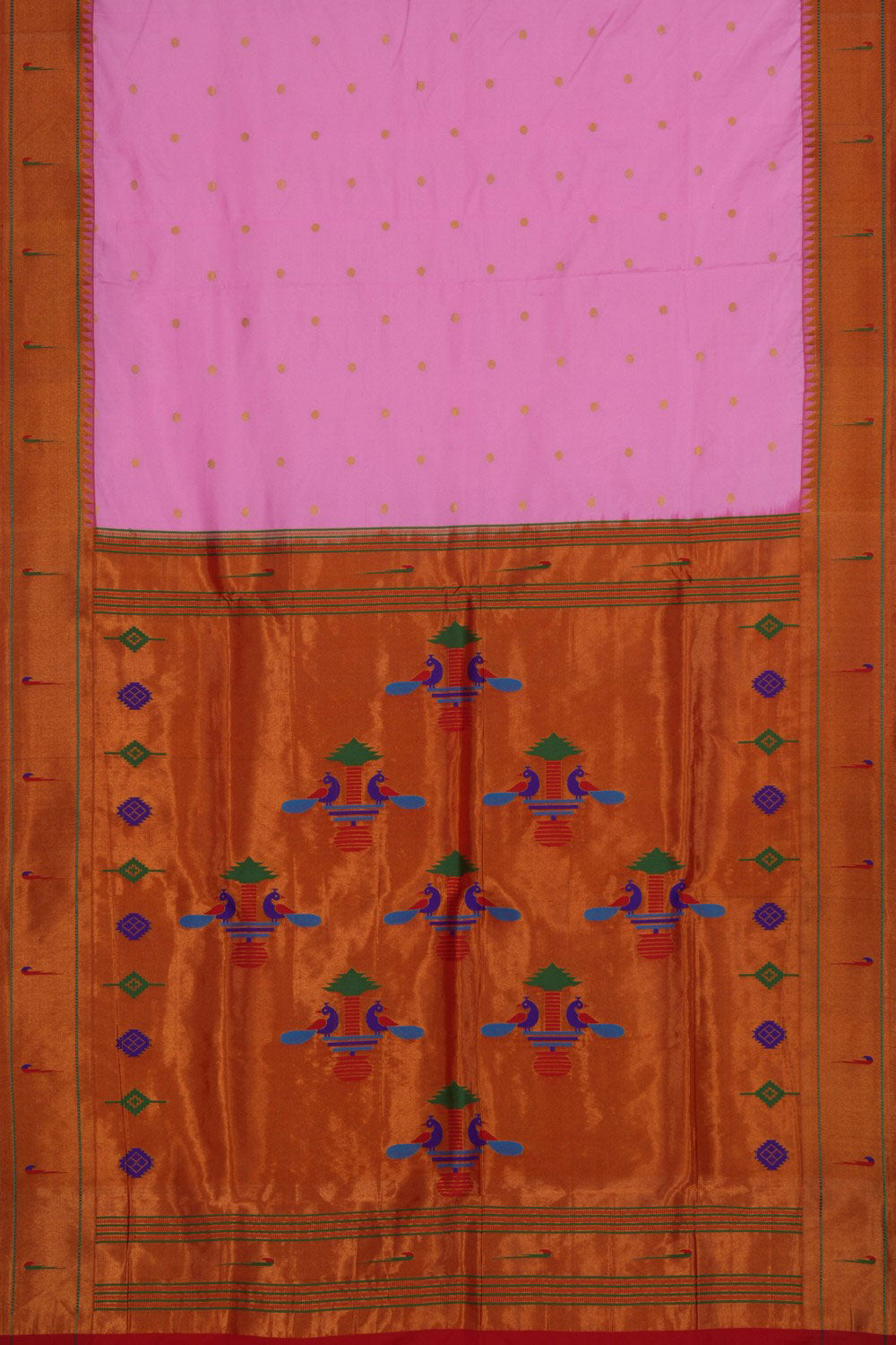Image of Paithani Pink Saree