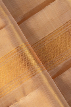 Image of Kanchi Silk Gold Tissue Dhoti With Kanduva (8 X 4)