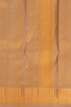 Image of Kanchi Silk Gold Tissue Dhoti With Kanduva (8 X 4)