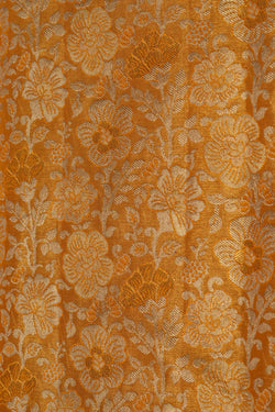 Image of Kanchipattu Tissue Brocade Gold Saree